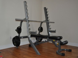 Hudson Steel Co. Bench and Squat Stand